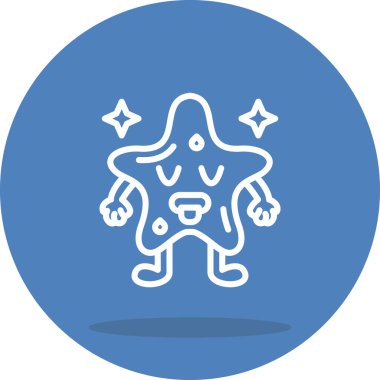 Hot Star Yüksek Kaliteli Modern Vektör Elementi