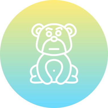 Bear Kaş Zarif Modern Markalaştırıcı Varlığı