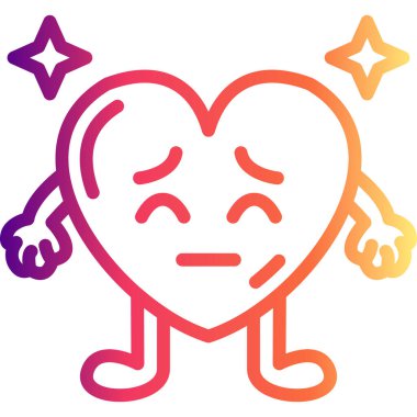 Dalgın Kalp Modern Düz Tasarım Özelliği