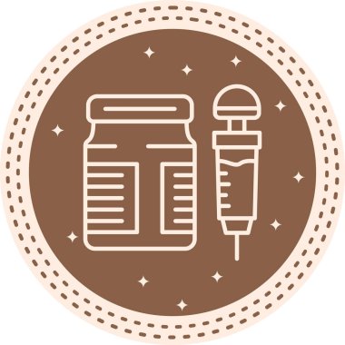 Aşı Belirgin Temiz Damgalama Grafik ŞekliName