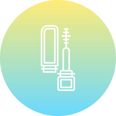 Mascara Yüksek Çözünürlüklü Minimum Vektör Tasarımı