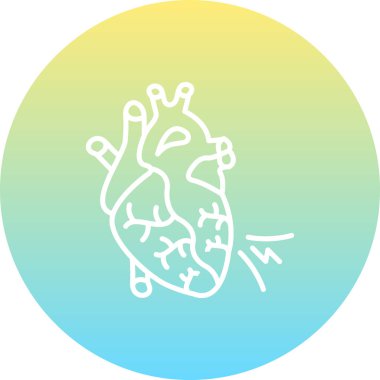 Kalp krizi Asgari Sayısal Grafik Sembolü