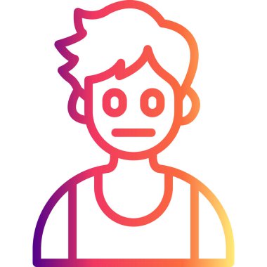 Nötr Çocuk Yüksek Çözünürlüklü Dinamik Tasarım Düzeni