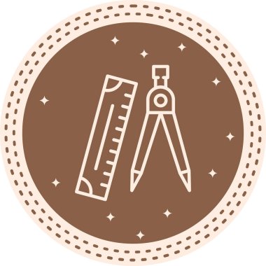 Okul Malzemeleri Dengeli Profesyonel Düz Sanat Düzenlemesi