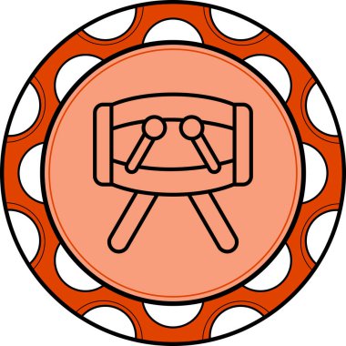 Drum Ayırt Temiz Damgalama Grafik ŞekliName