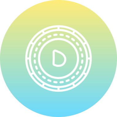 Gambiya Sikkesi Yüksek Kaliteli Modern Vektör Elementi