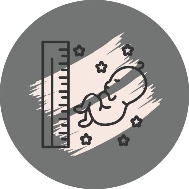 Bebek Büyüme Stili Düz Kullanıcı Arayüzü Özelliği