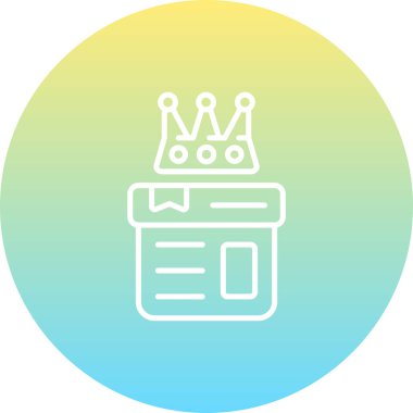 Üyelik Kutusu Eşsiz Düz Dijital Tasarım Nesnesi