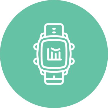 Akıllı Saat Çizelgesi Modern Markalaştırıcı Varlığı