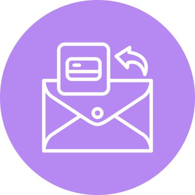 E- posta Kredi Kartı Premium Modern Dijital Sanat Özelliği