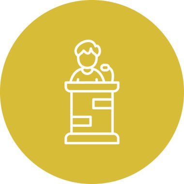 Ders Kürsüsü Yaratıcı Eşsiz Ürün Tasarım Elemanı