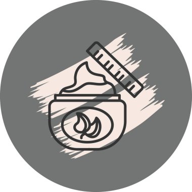 Temizleme Merhemi Belirgin İşlevsel Damgalama Grafiksel Elementi