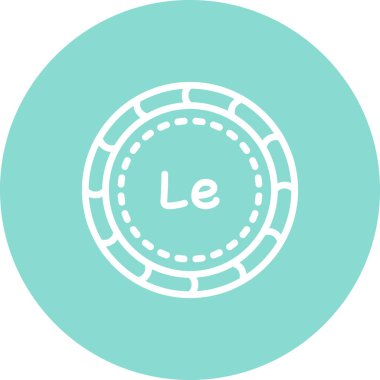 Leone Biçimli Özel Vektör Tasarım Varlığı