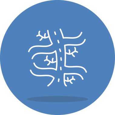 Koroner Arterler Dengeli Profesyonel Markalaşma Grafik Sembolü