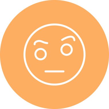 Kaşlar Yüksek Çözünürlüklü Düz Tasarım Sembolü