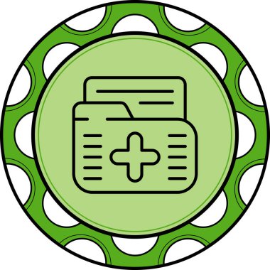 Tıbbi Rapor Modern Düz Tasarım Özelliği