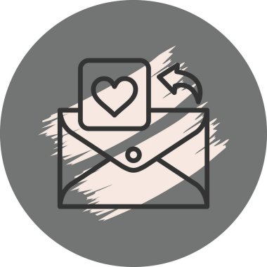 E- posta Yüreği Özel Ürün Tasarımı Düzeni