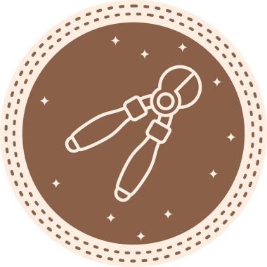 Pense Kesme Sofistike Temiz Ürün Grafik Şekli