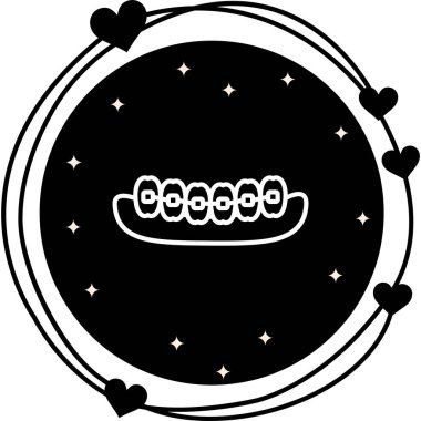 Diş teli Ayarlama Çağdaş Yenilikçi Dijital Tasarım Varlığı