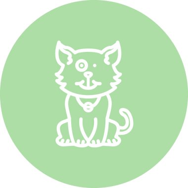 Zany Cat Seçkin Markalı Vektör Varlığı