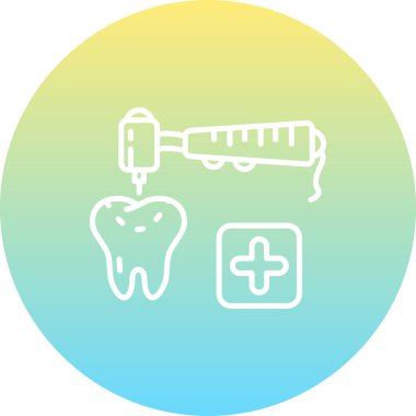 Diş Doldurma Asgari Yüksek Çözünürlüklü Vektör Düzeni