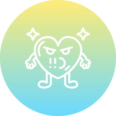 Kalp Basınç Dinamik Modern Yaratıcı Vektör Varlığında