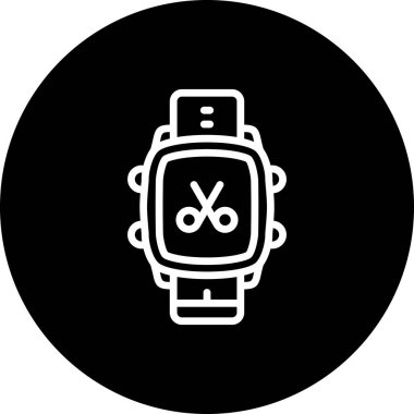 Akıllı Saat Makas Dinamik Yenilikçi Web Tasarım Elemanı