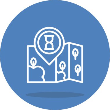 Konum Kum Saati Profesyonel Temizlik Arayüzü Grafik Özelliği