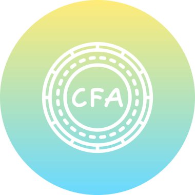 Circular logo with cfa text