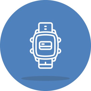 Akıllı Saat Kredi Kartı Yaratıcı Dinamik Web Tasarımı Nesnesi