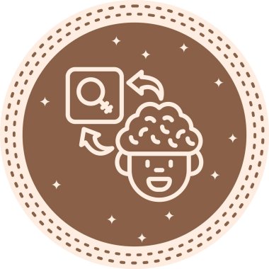 Beyin Araştırması Modaya uygun Temiz Ürün Tasarımı Nesnesi