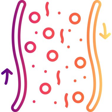 Kan Akımı Dinamik Yaratıcı Dijital Grafik ŞekliName