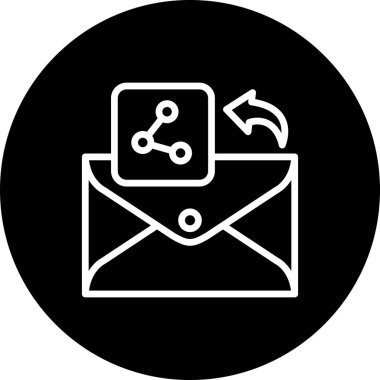 E- posta Paylaşım Yaratıcı Eşsiz Ürün Tasarım Elemanı