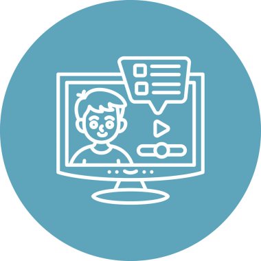 Çevrimiçi Eğitimsel Sofistike Temiz Ürün Grafik Şekli