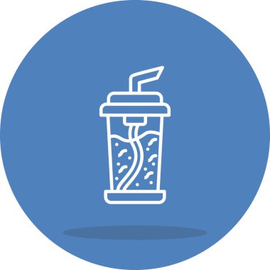 Soda Stili İşlenmiş Marka Vektörü Özelliği