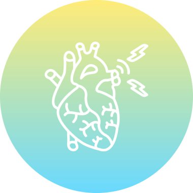 Belirtileri Eşsiz Yenilikçi Dijital Grafik Sembolü