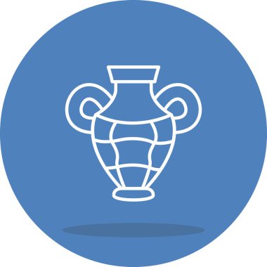 Amphora Zarif Profesyonel Düz Grafik Sembolü