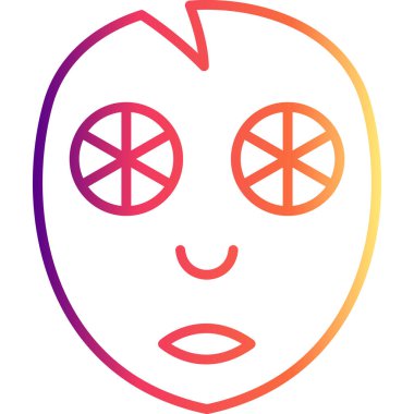 Yüz Maskesi Zarif Dengelenmiş Düz Sanat Özelliği