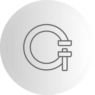 C Kıskacı Yaratıcı İşlevsel Web Grafik Sembolü