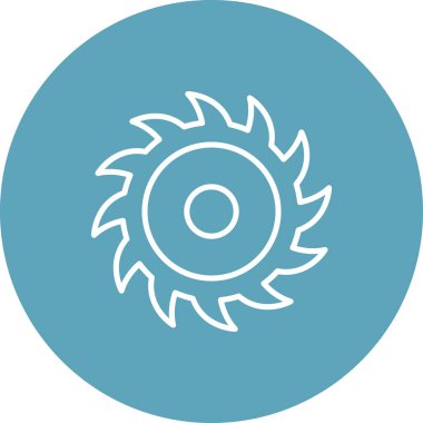 Dairesel Testere Minimum Gelişmiş Marka Tasarımı Varlığı