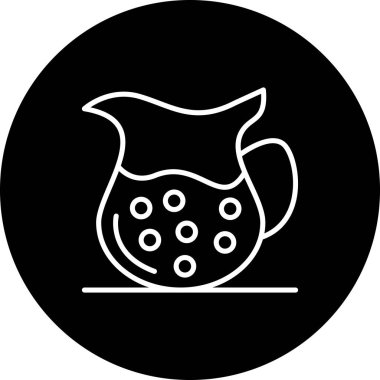 Sürahi Minimum Düz Yaratıcı Grafik Tasarımı