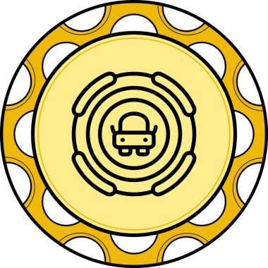 Araba Stili Profesyonel Yaratıcı Sanat Nesnesi