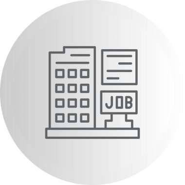 İş Fırsatları Şirketi Zarif Minimum Dijital Grafik Sembolü