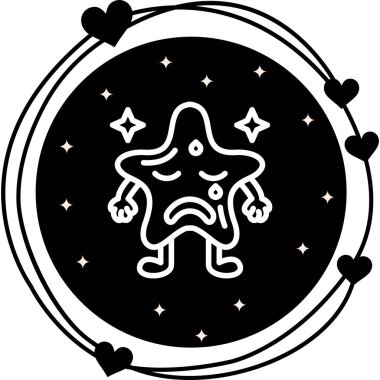 Yıldız Eşsiz Düz Dijital Tasarımlı Sıcak Ter