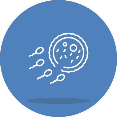 Doğurganlık Tedavisi Yüksek Çözünürlüklü Düz Tasarım Sembolü