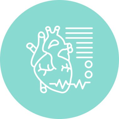 Bradikardi Dengeli Profesyonel Markalaşma Grafik Sembolü