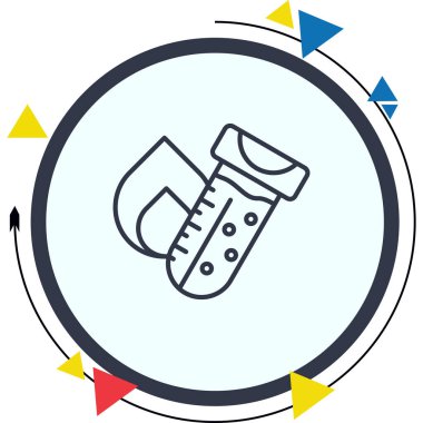 Antikoagülan Eşsiz Yenilikçi Dijital Grafik Sembolü