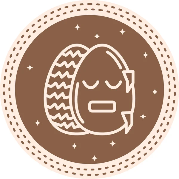 Paskalya Soğuk Yumurta Asgari Yüksek Çözünürlüklü Vektör Düzeni