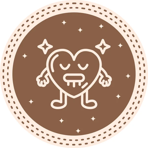 Salyalı Kalp Gelişmiş Fonksiyonel Web Arayüzü Sembolü