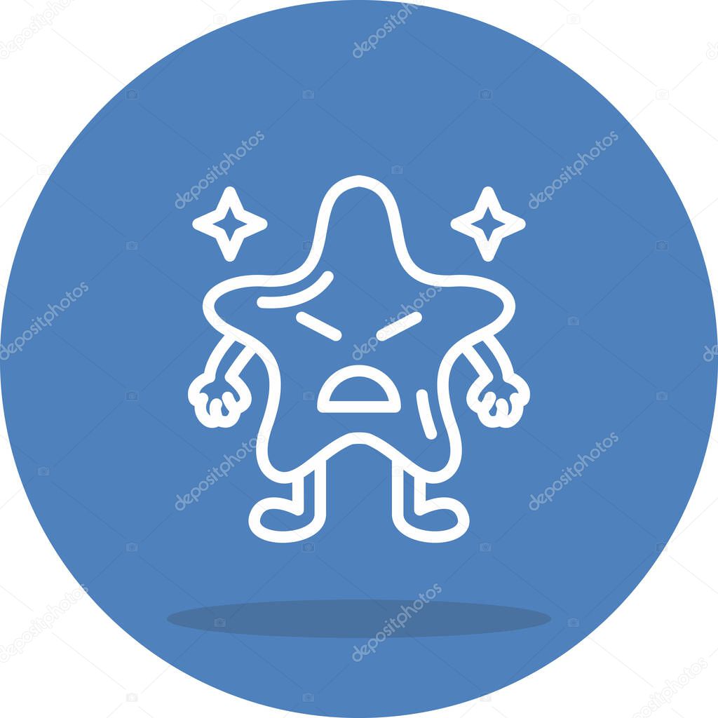 Persevering Star Minimal Flat Creative Graphic Design